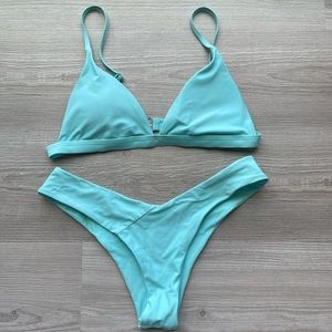 Baby Blue Bikini Size Medium